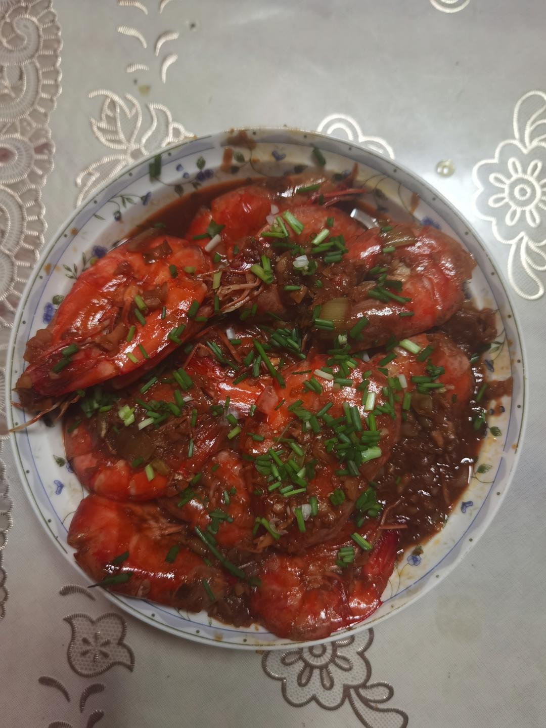 家庭版油焖大虾