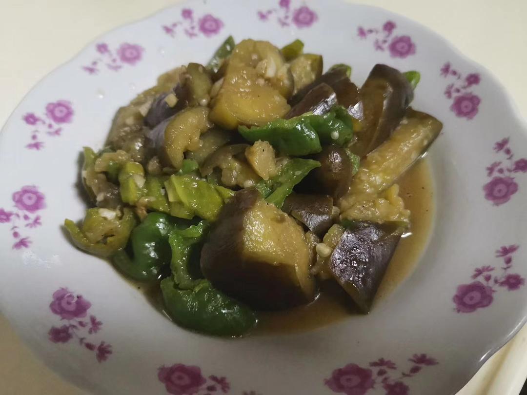 茄子🍆炒青椒