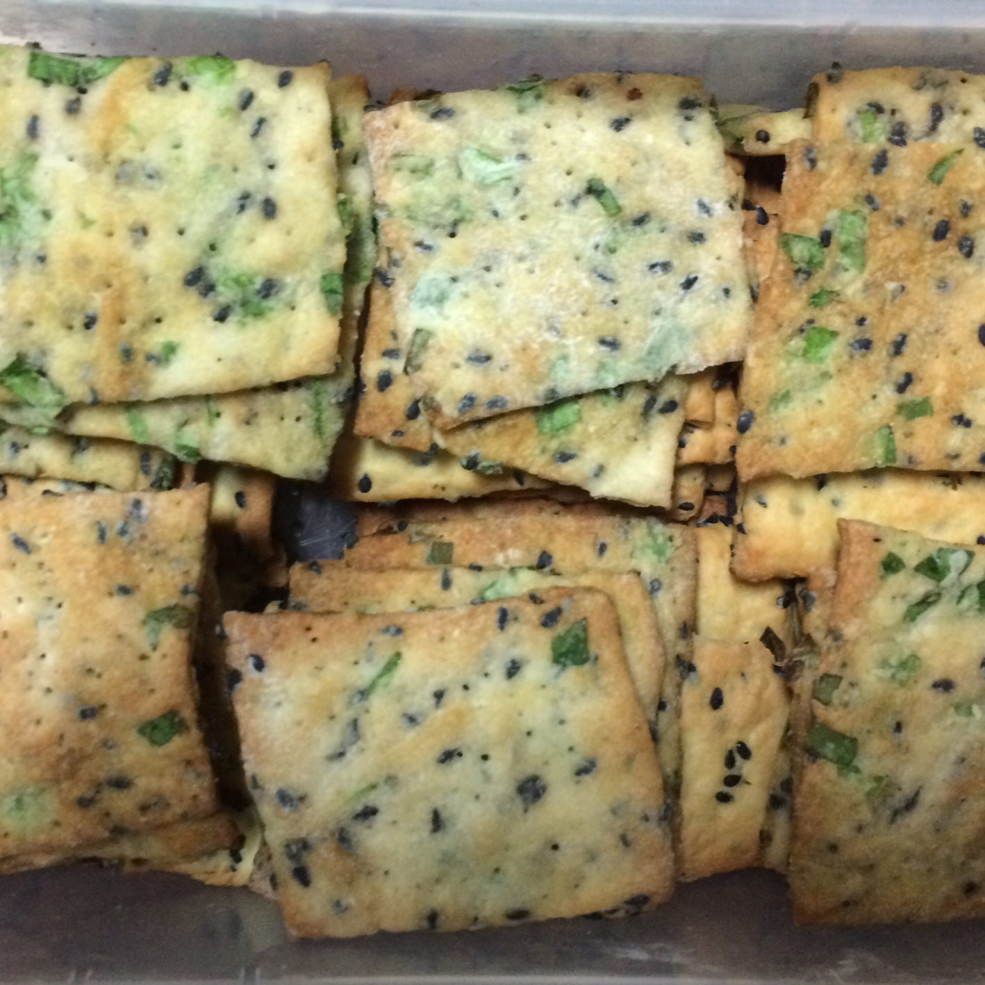 香葱苏打饼干