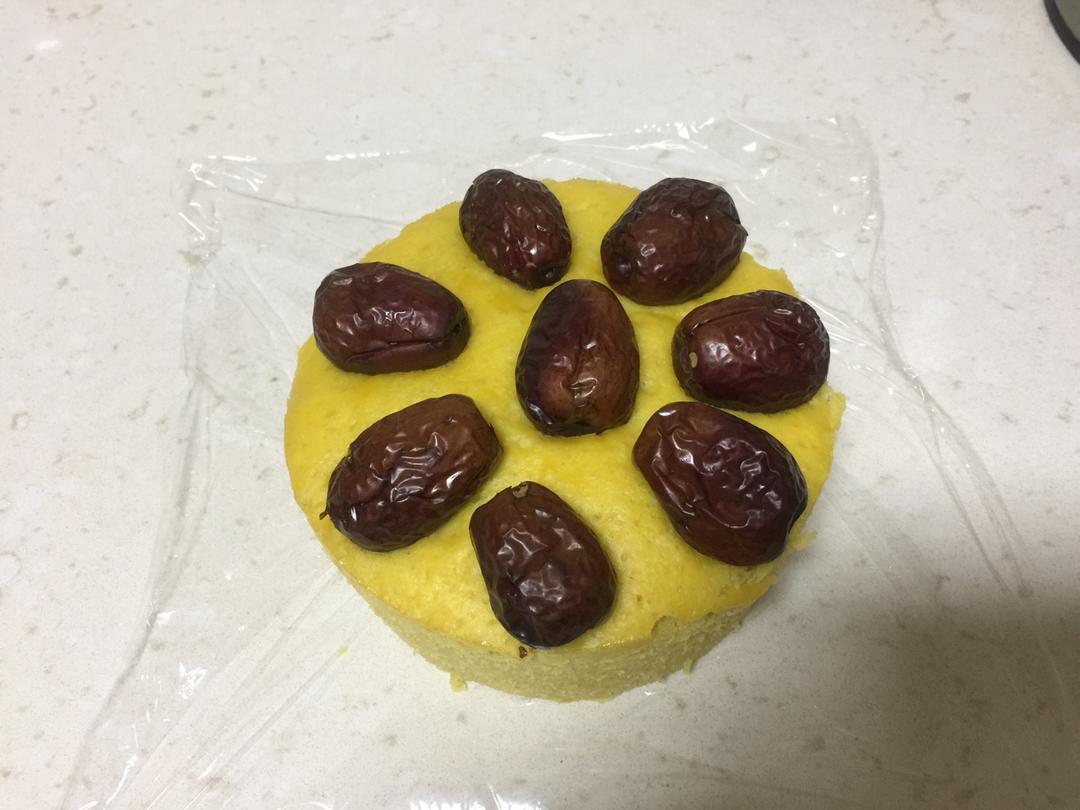 南瓜发糕 Steamed Pumpkin Cake