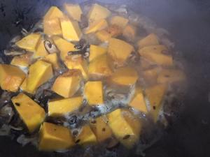 南瓜香菇焖饭（个人版）的做法 步骤10