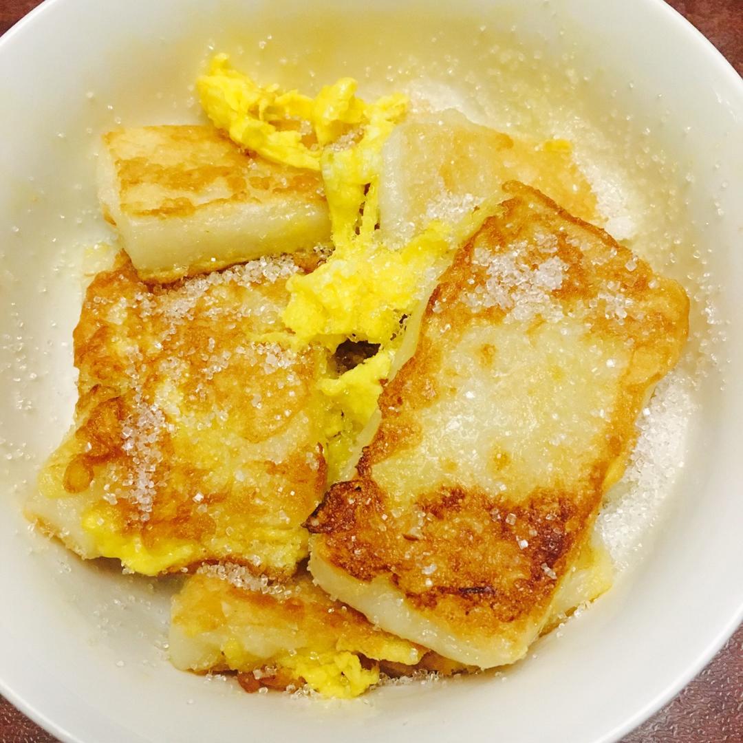 煎糍粑