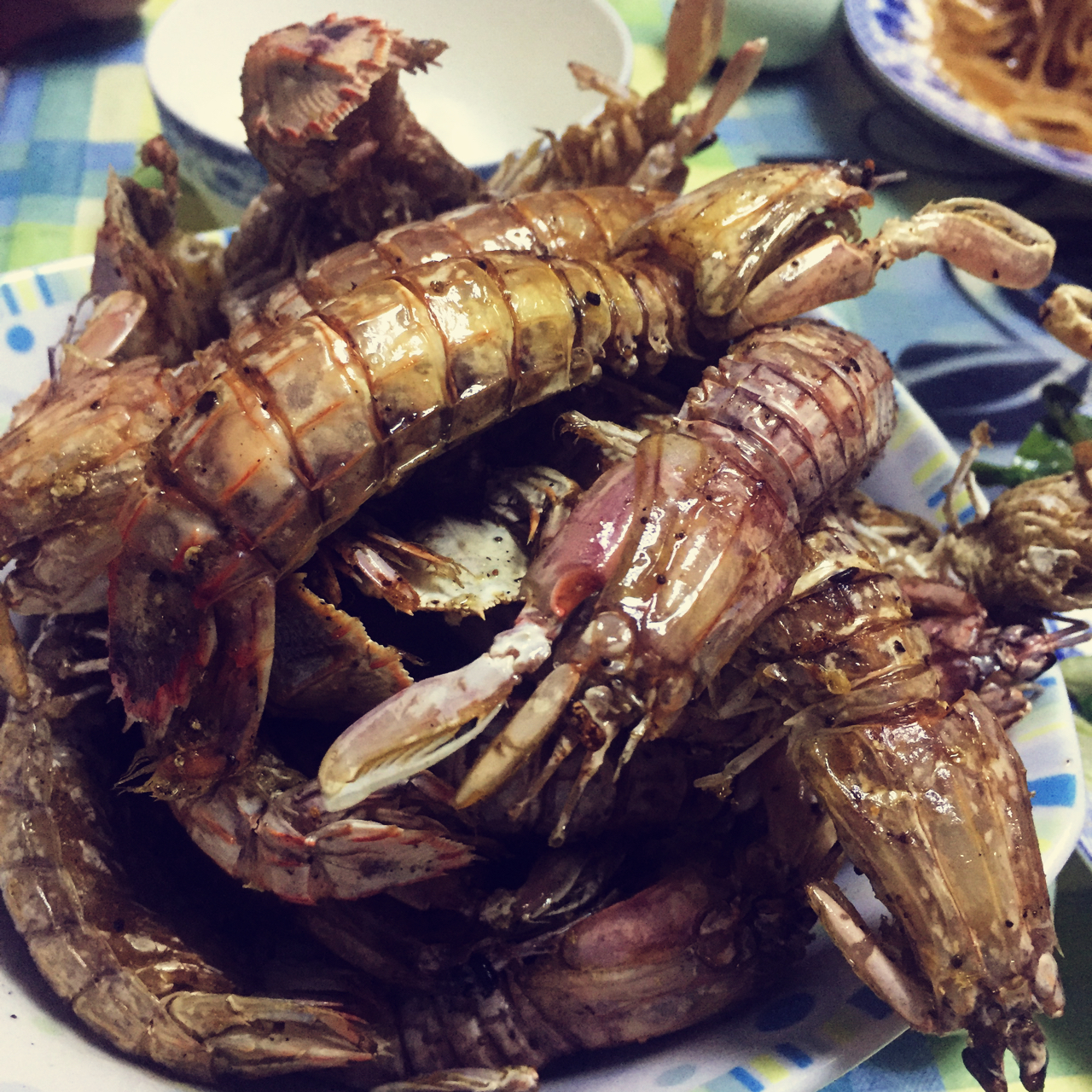 椒盐皮皮虾