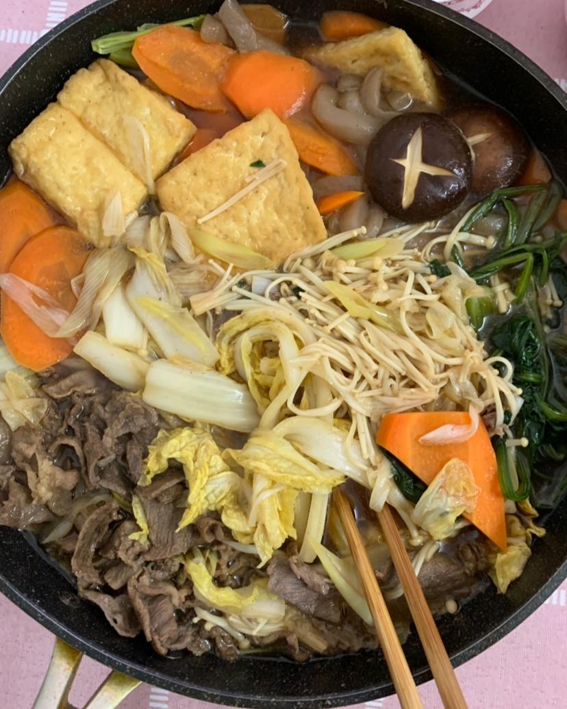 寿喜锅 日式牛肉锅 黄金调配比例