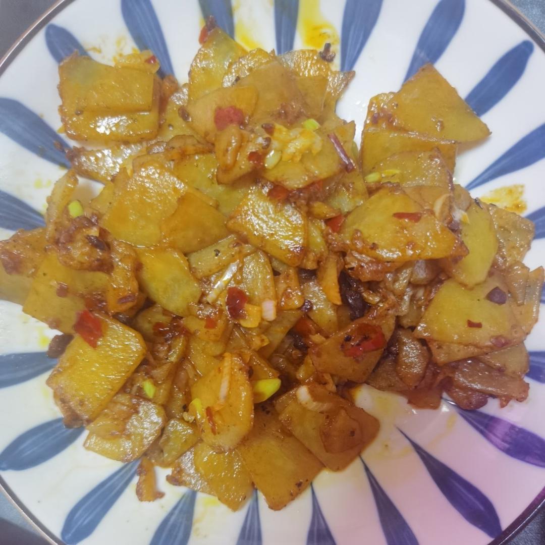 香煎土豆片（下饭神器）