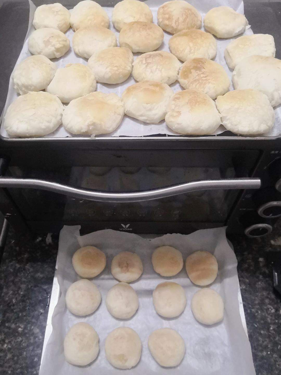 酥皮绿豆饼   酥得掉渣渣