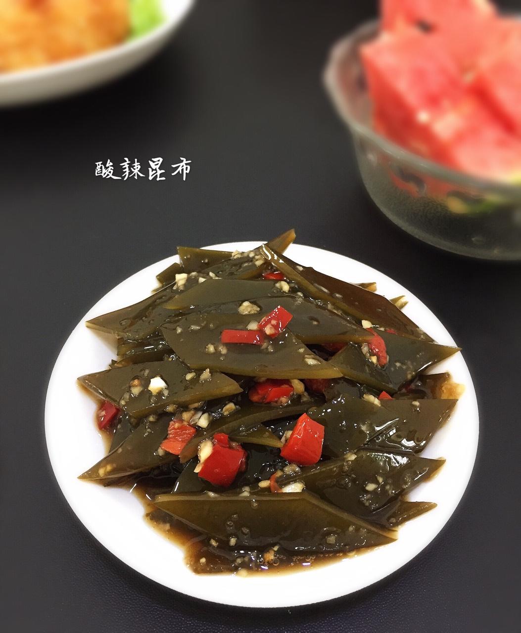 小艾--做的简单美味的酸辣海带块