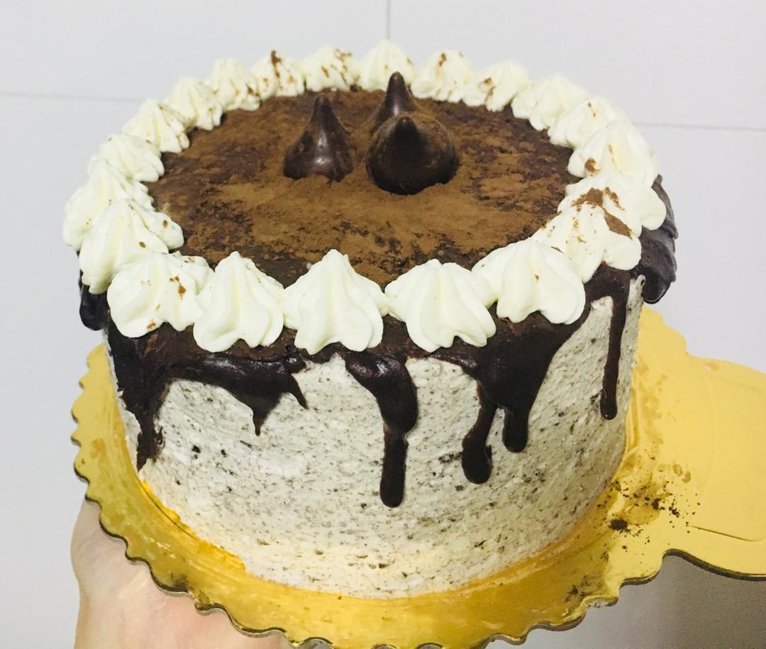 淋面蛋糕（安佳淡奶油式巧克力甘纳许）