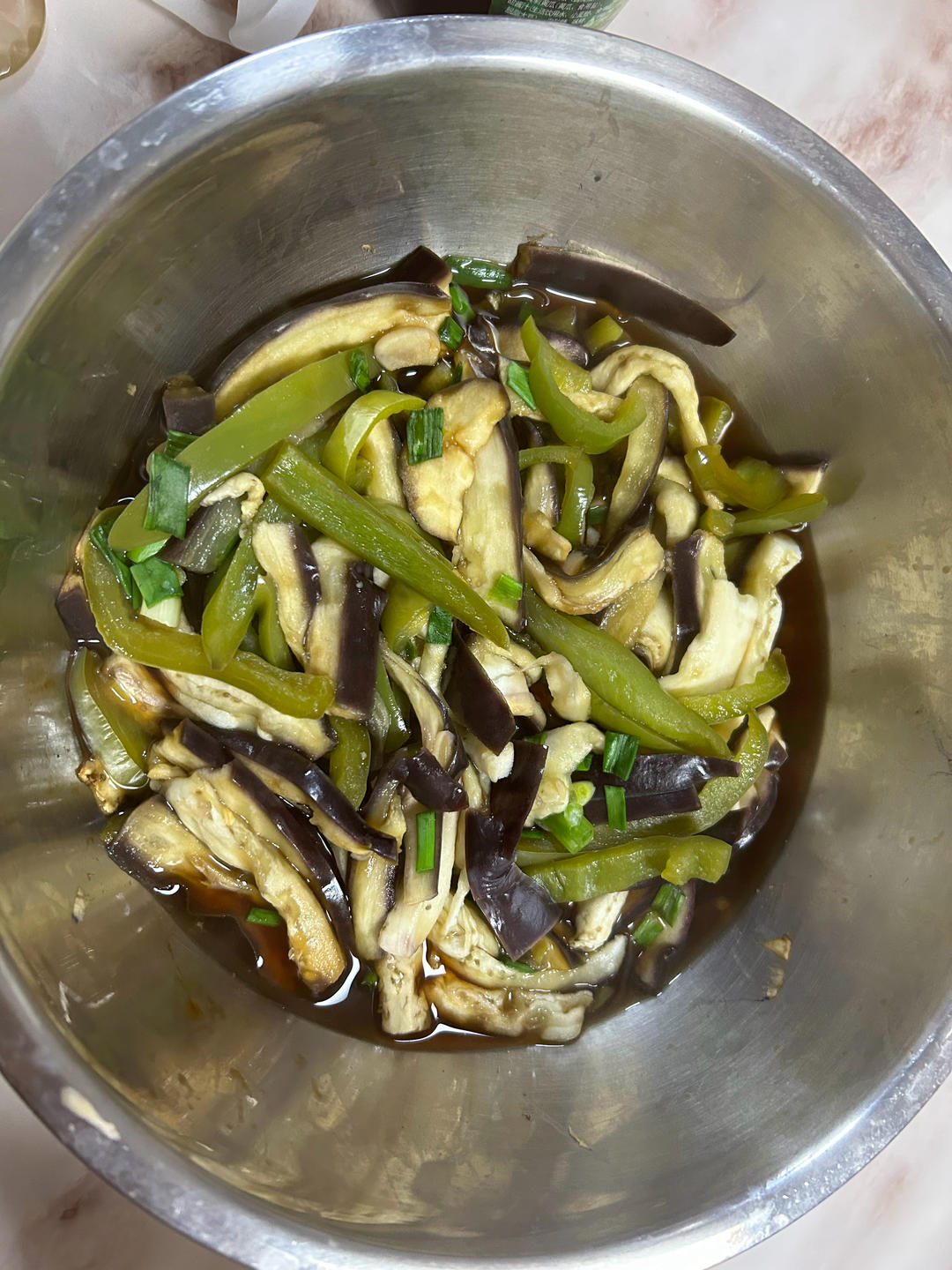 5分钟准备一人食 无油低脂微波炉/蒸蒜蓉茄子——减肥美食12