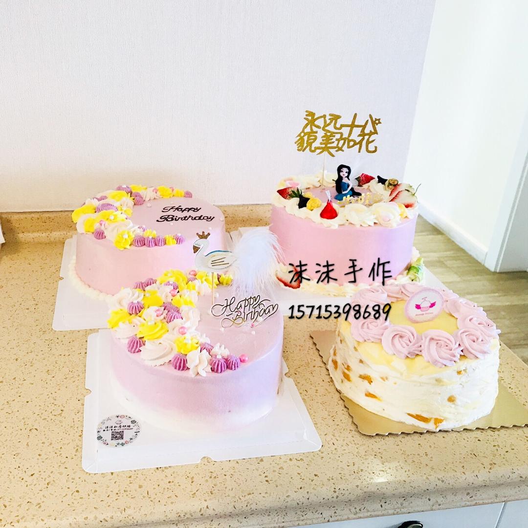 基础戚风（好记、适合奶油抹面、裱花的蛋糕体）