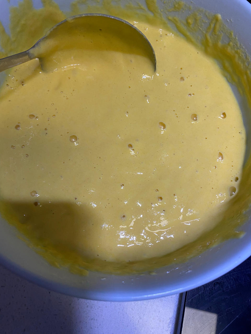 玉米面松饼，早起5分钟搞定，又软又健康