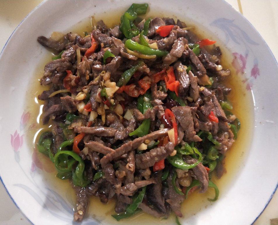 小炒牛肉