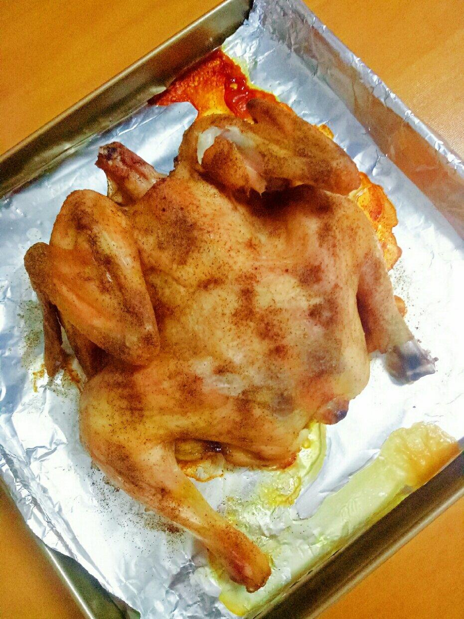 田螺姑娘超级简单不用腌制脆皮烤鸡