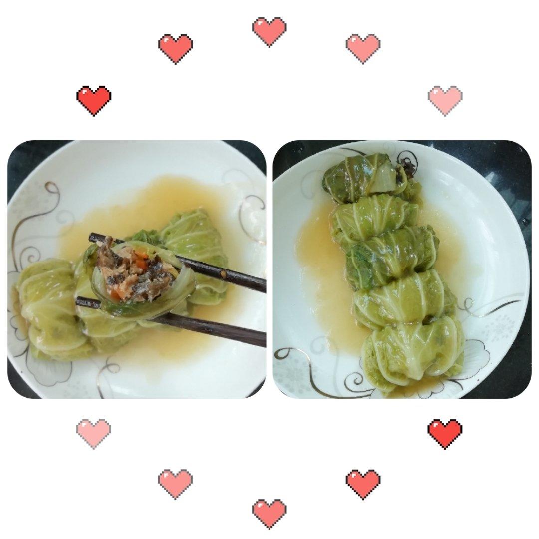 肉酿白菜卷