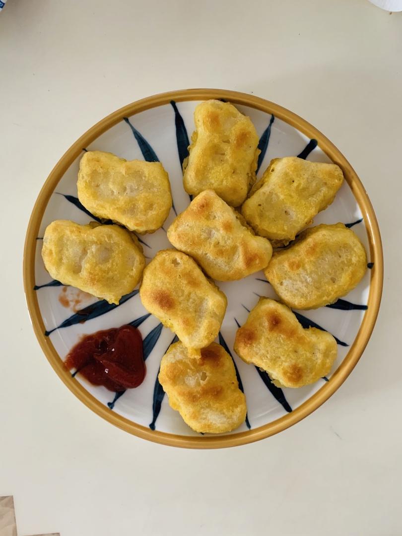 非油炸.烤箱版上校鸡块