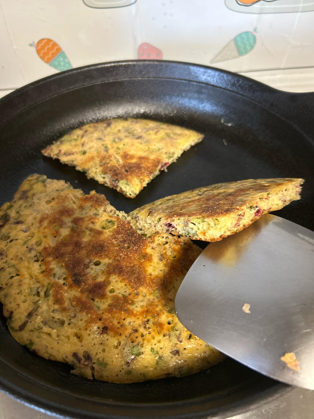 不用揉面的懒人发面大饼