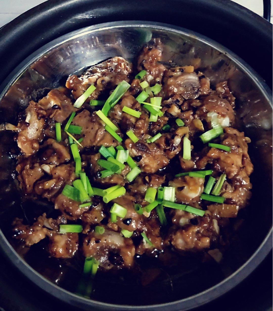 豆豉蒸排骨