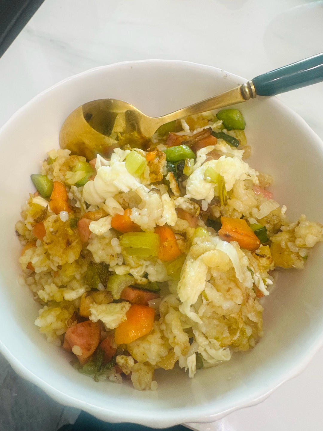 炒米饭蛋炒饭二十分钟快手家常