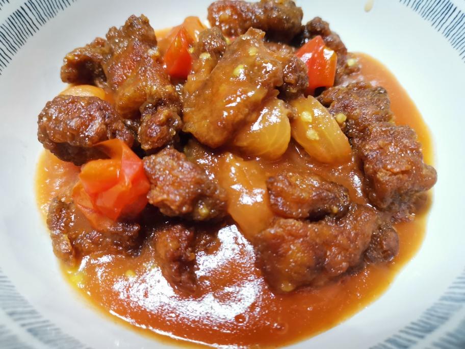 番茄咕噜肉的做法