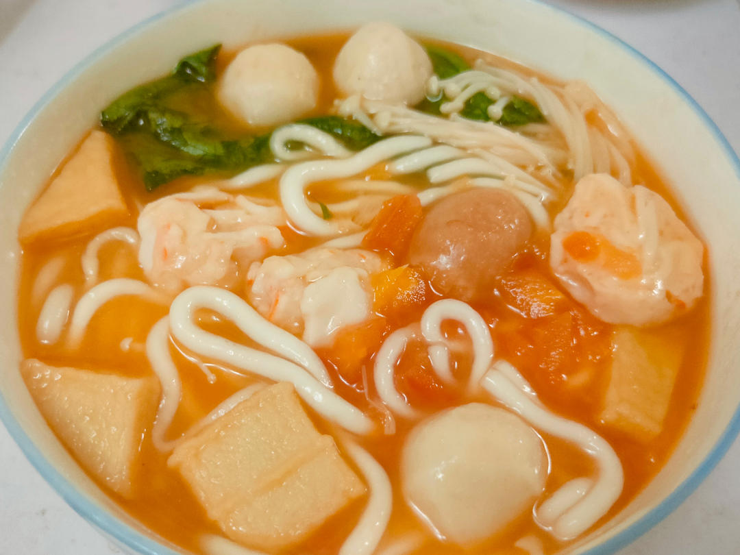 连汤都不放过的土豆粉 巨简单