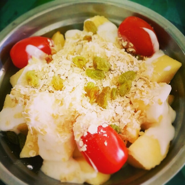 水果燕麦沙拉（减肥餐）