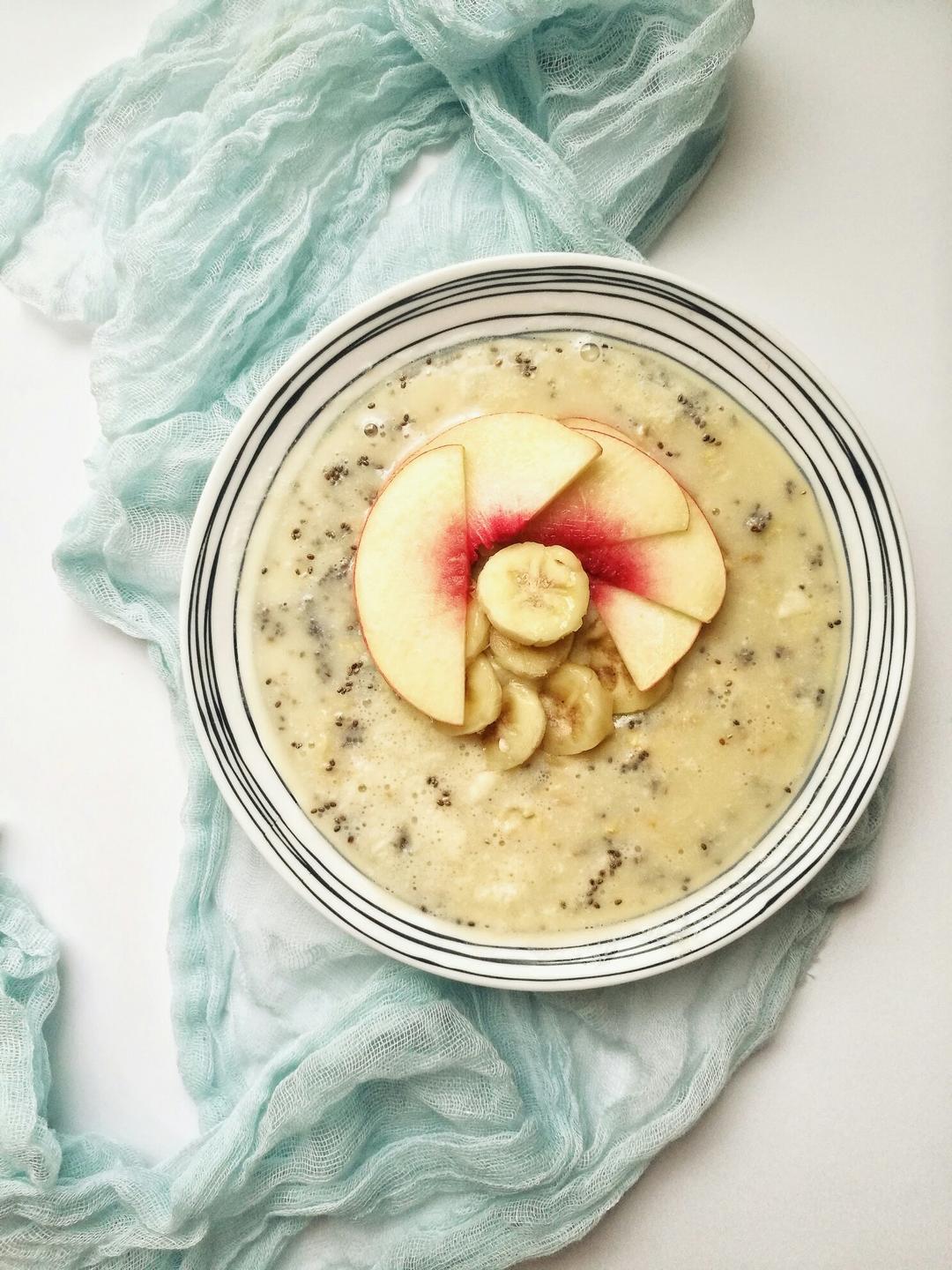 多口味牛奶钢切早餐燕麦粥丨健康·三餐