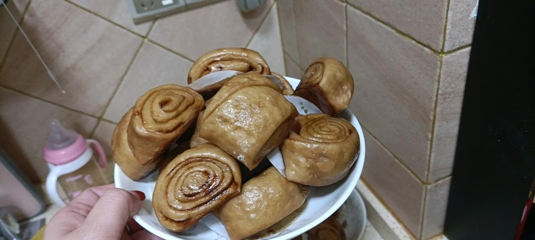 奶香红糖馒头