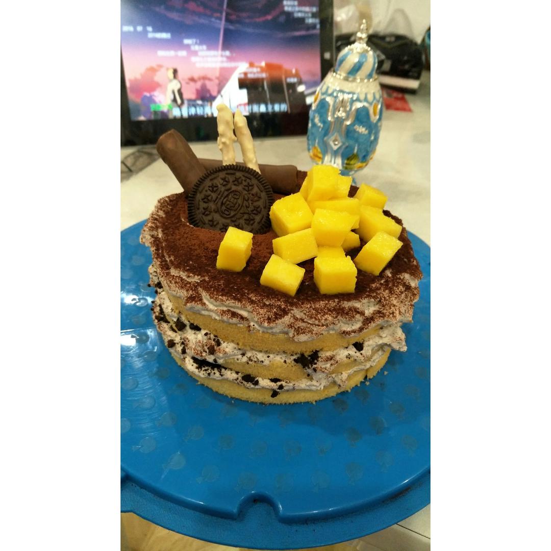 奥利奥咸奶油蛋糕