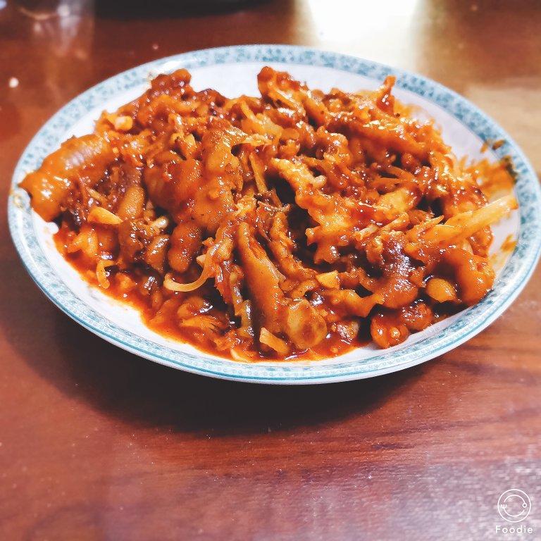 【韩式无骨辣炒鸡爪】内附剔骨方法