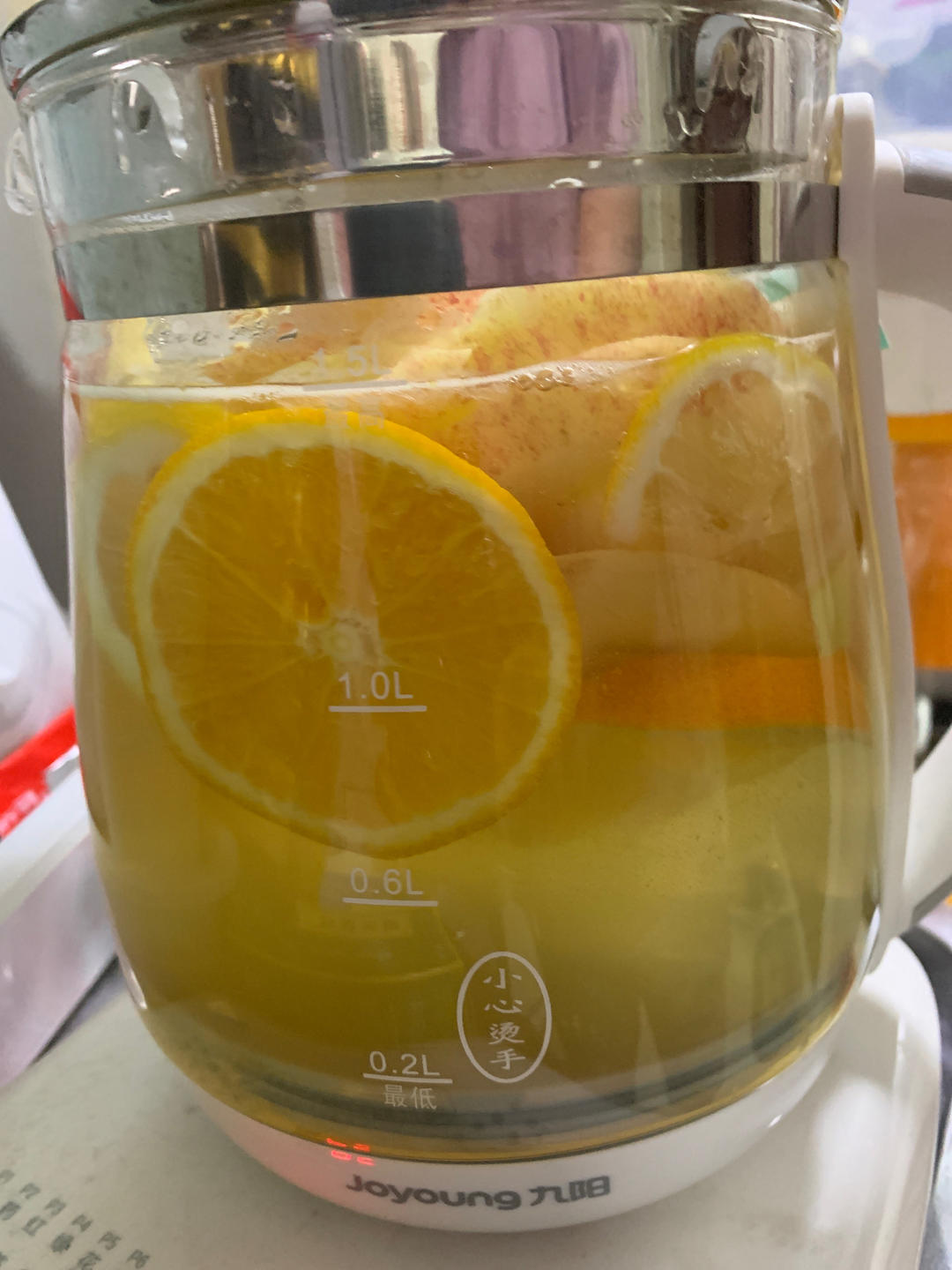 巨好喝的苹果香橙茶