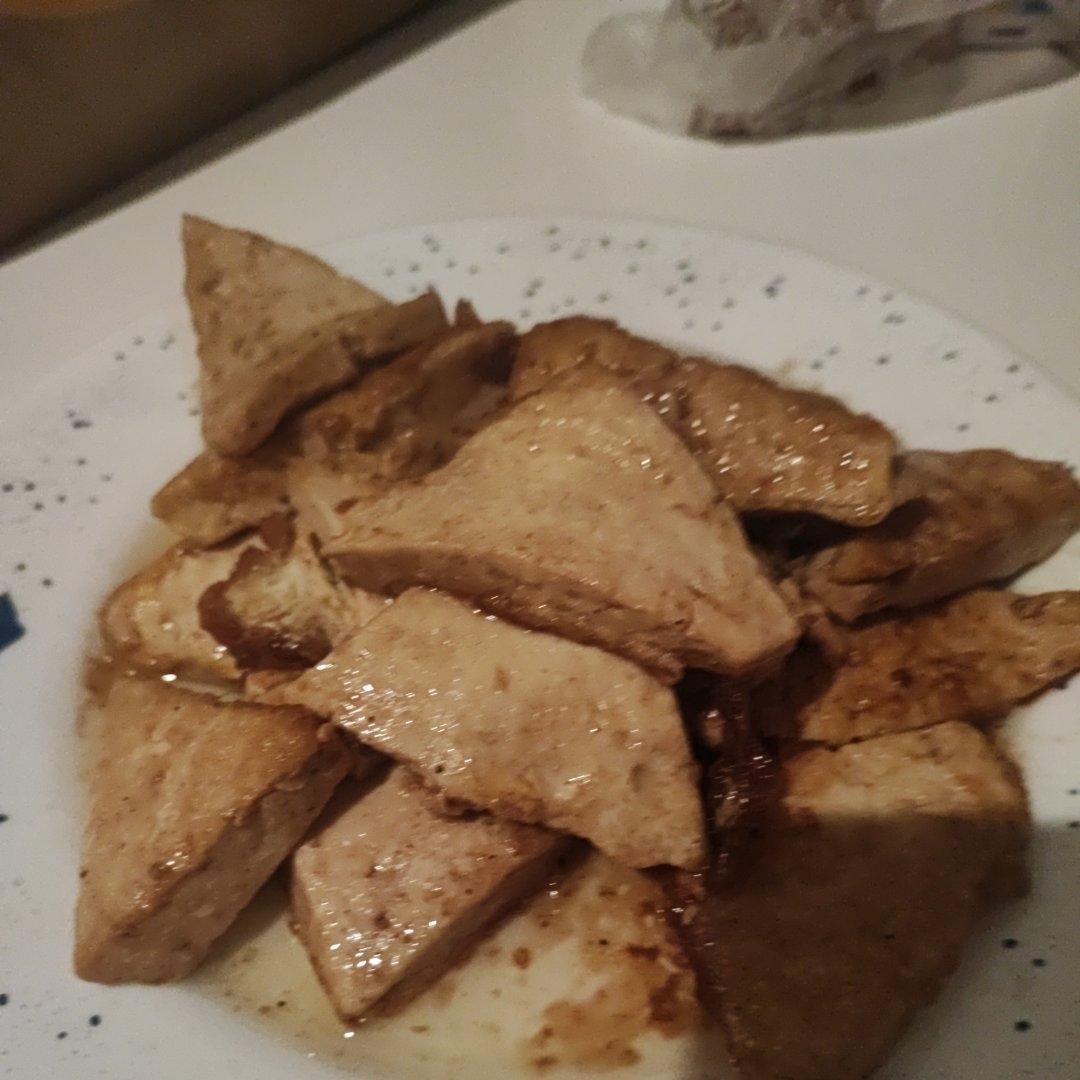 焖煎豆腐