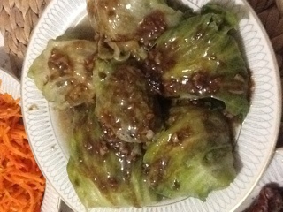 电锅卷心菜鲜肉派