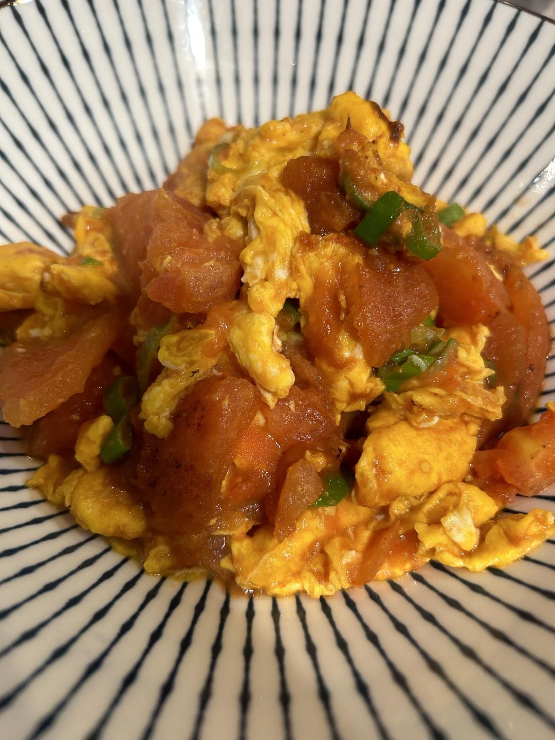 ㊙️一人食|饭店风味番茄炒蛋做法揭秘