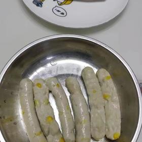 玉米鸡肉肠 10+宝宝辅食