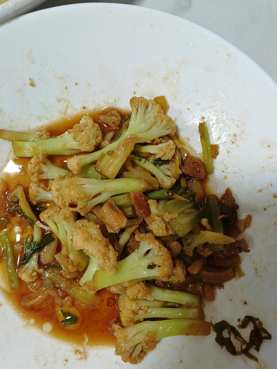 和饭店一个味道的干锅花菜