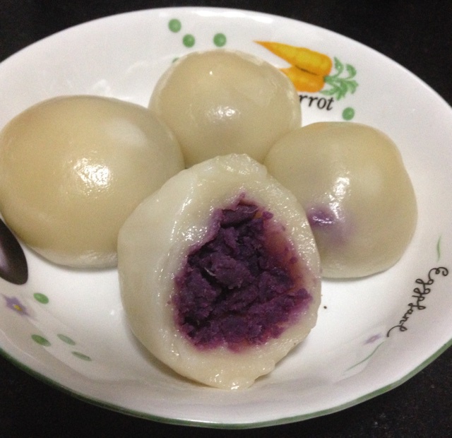 紫薯糯米糍