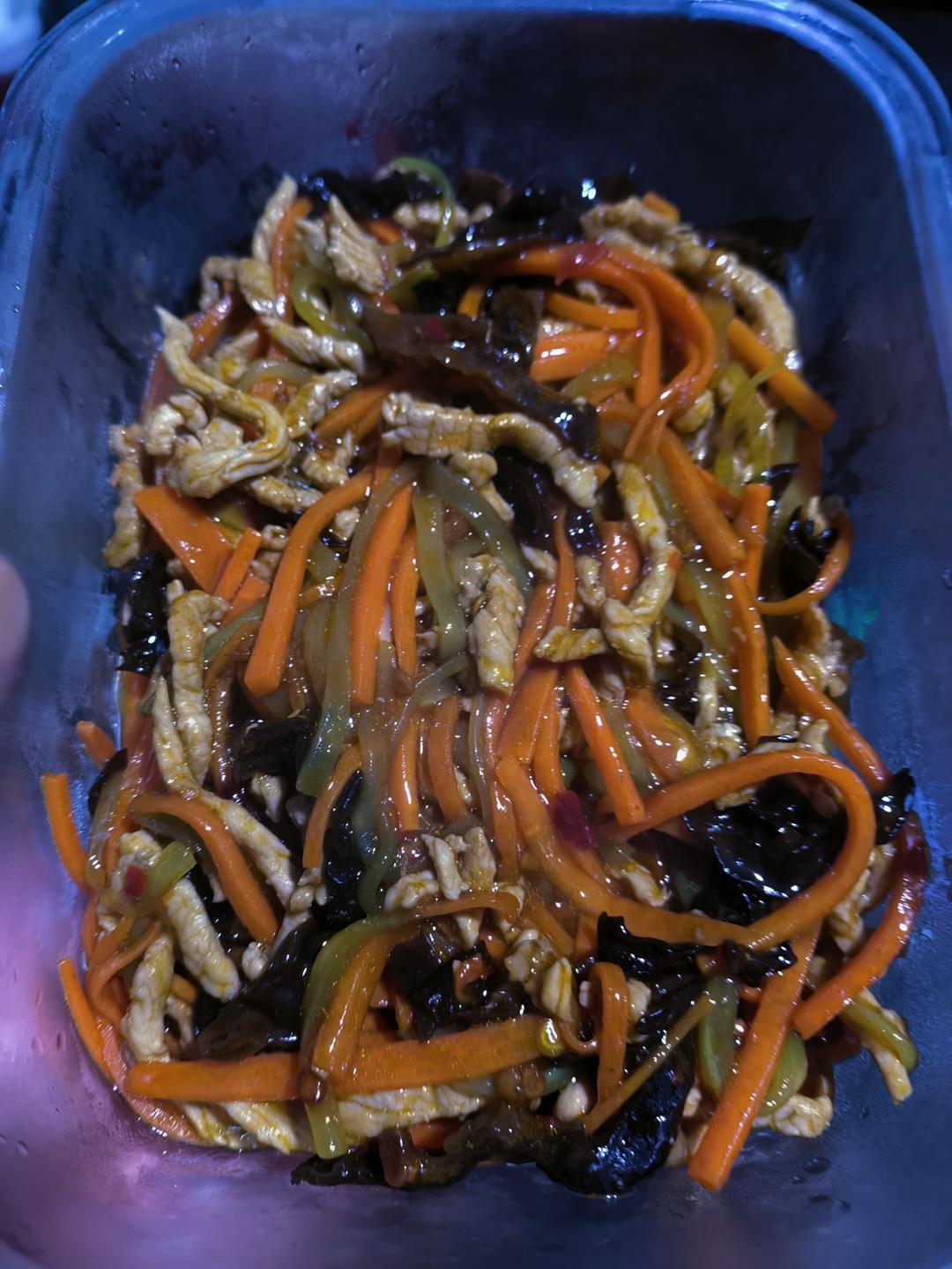 超级下饭鱼香肉丝（不辣版）