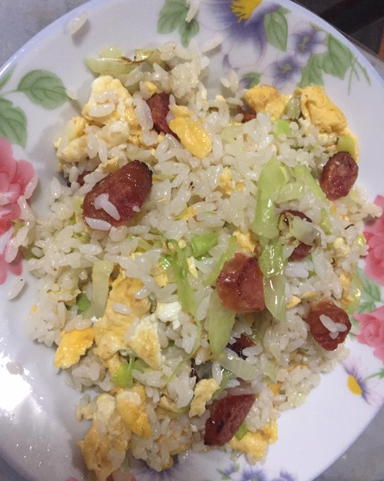 包菜蛋炒饭