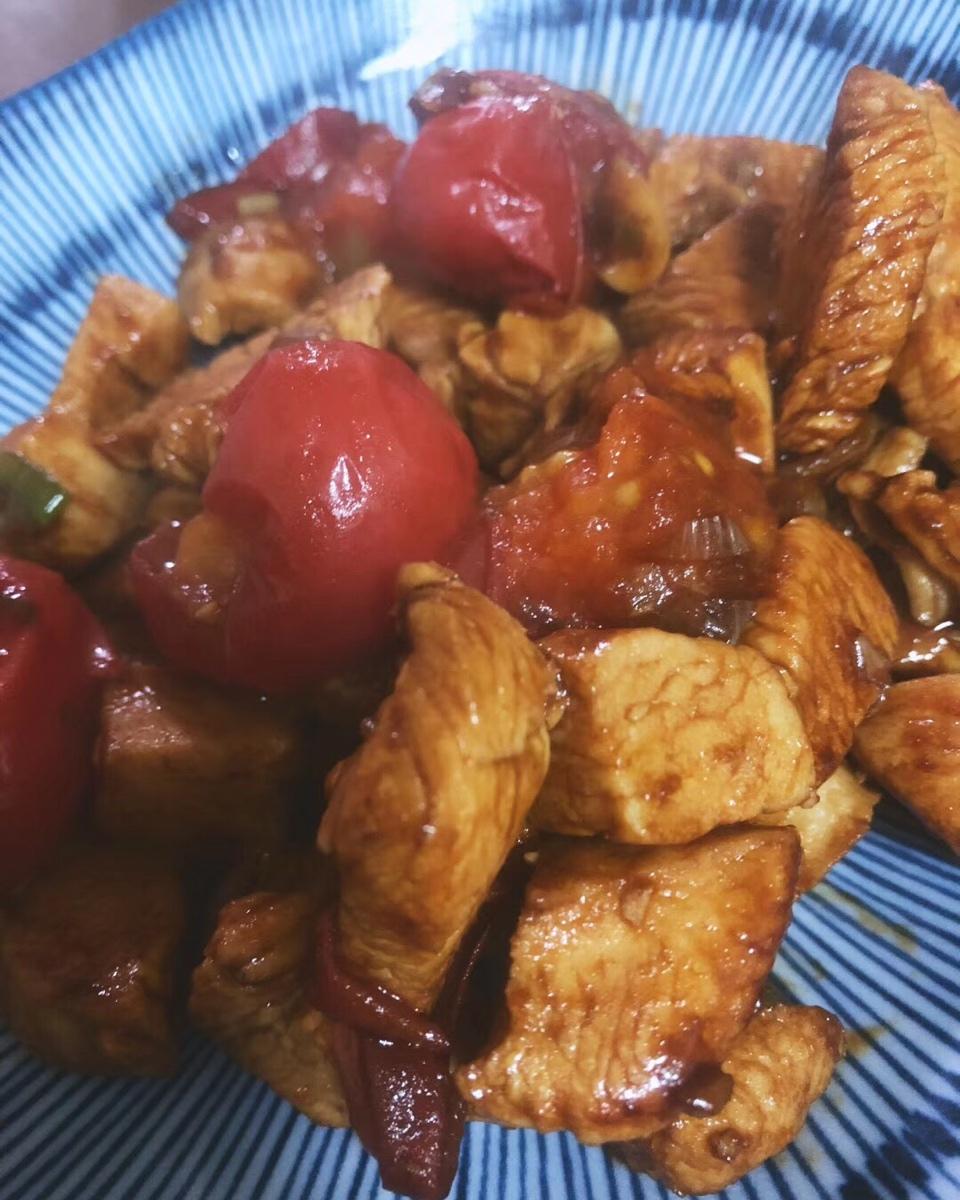番茄鸡肉