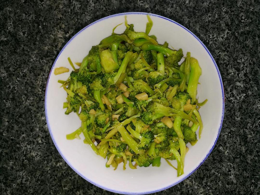 蚝油蒜蓉西兰花