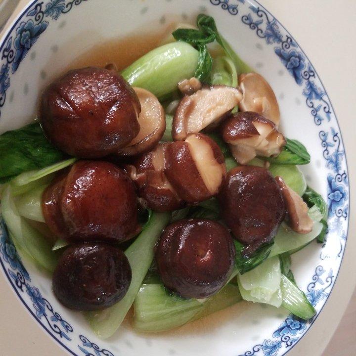 蚝油香菇小油菜