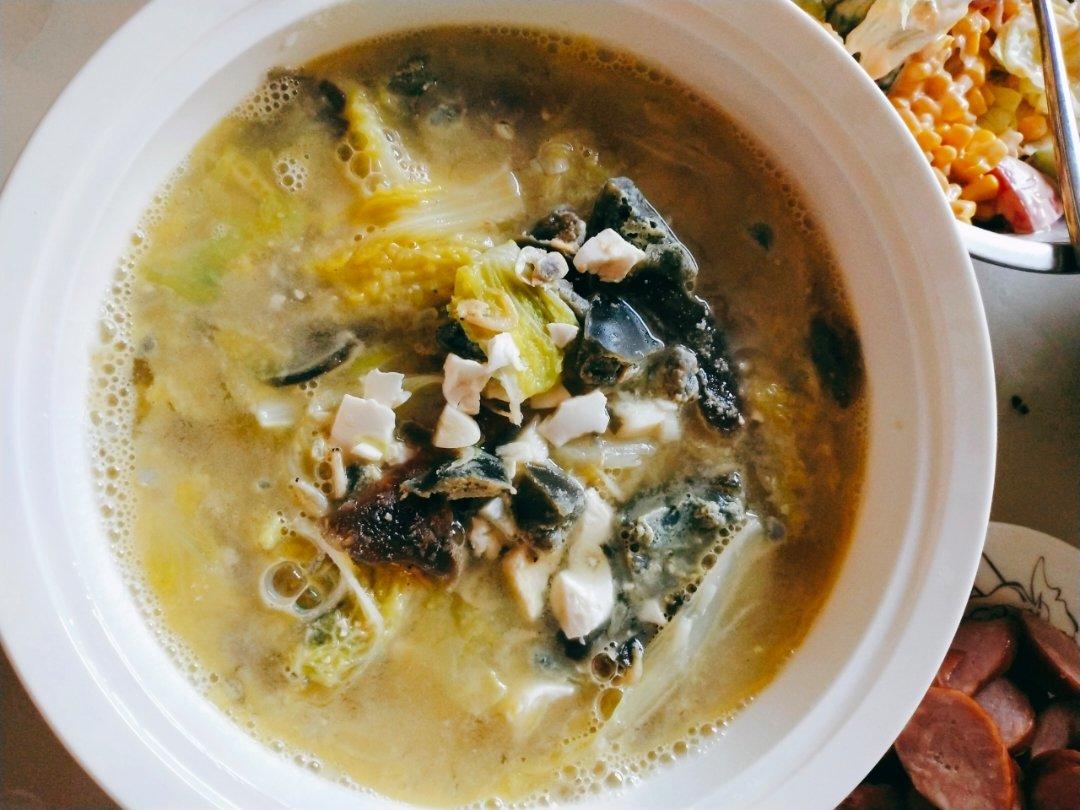 鲜掉眉毛的上汤娃娃菜