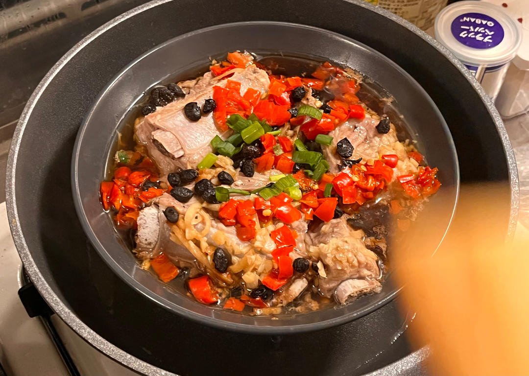 ［湘菜］豆豉剁椒蒸排骨