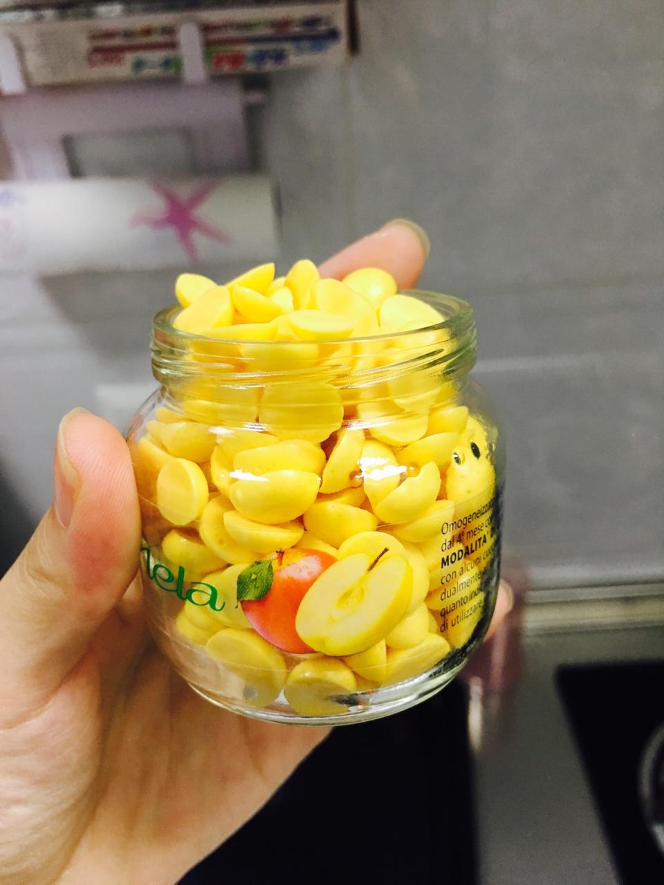 入口即化的无添加蛋黄溶豆