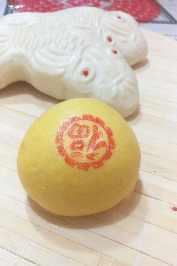 戗面花馒头