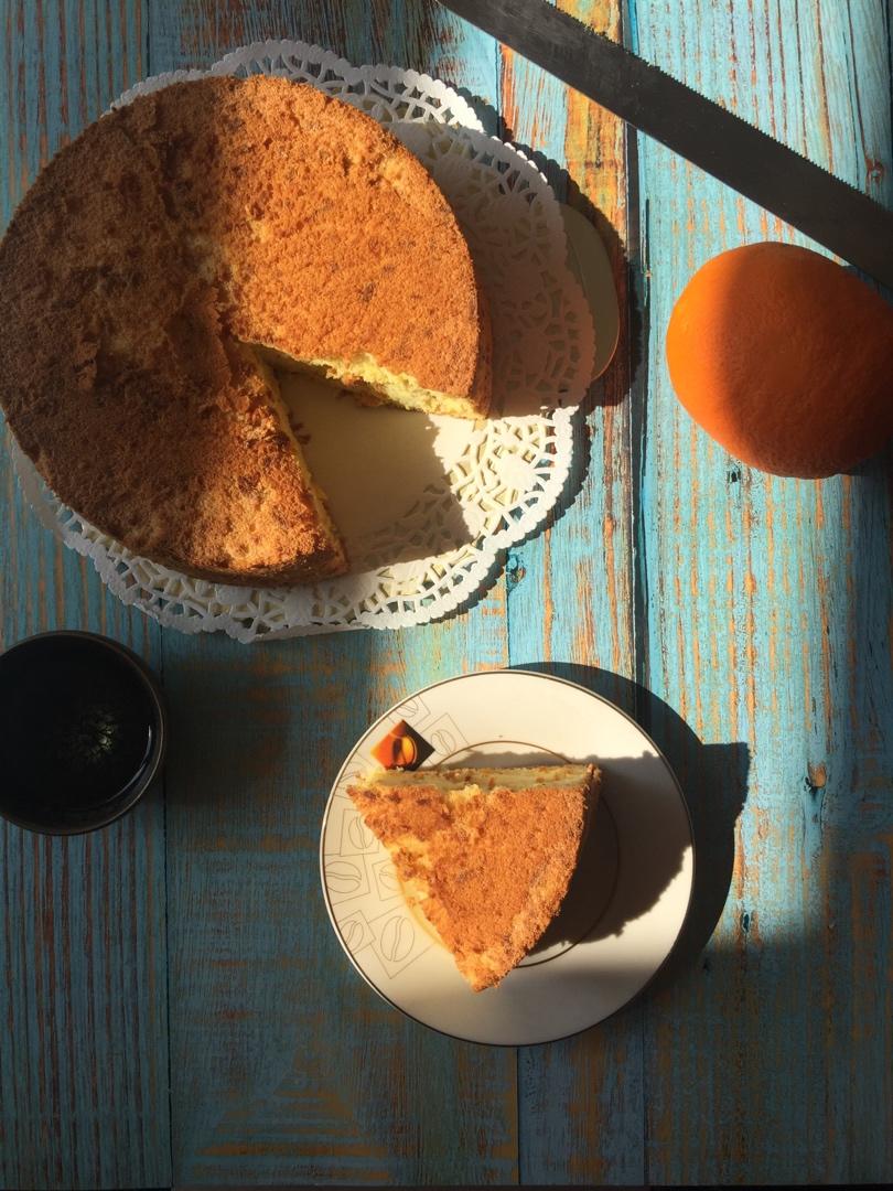 橙多多戚风蛋糕