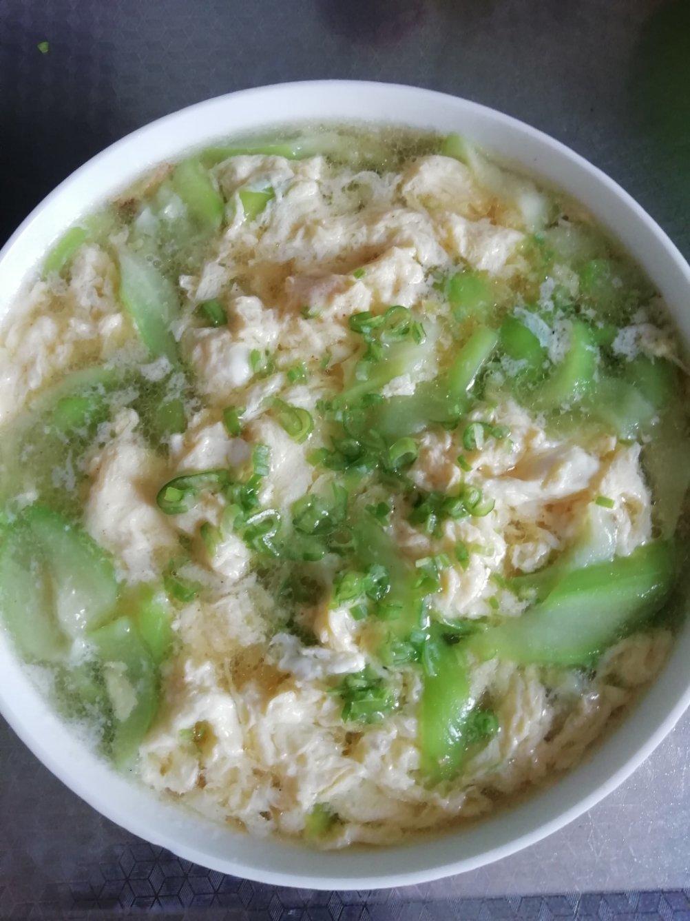 丝瓜蛋汤