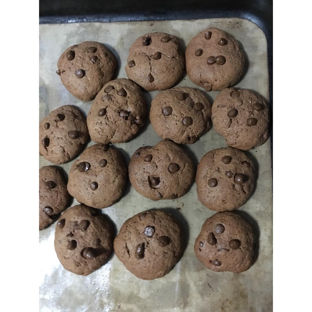 巧克力豆可可黄油曲奇