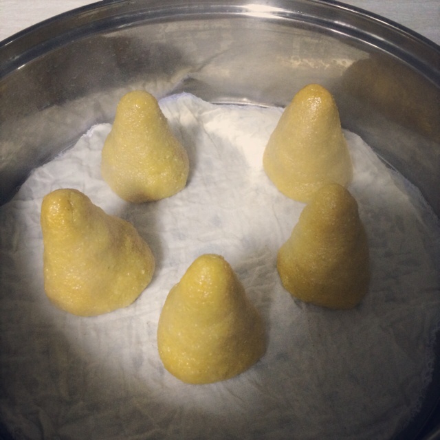 玉米面小窝窝头