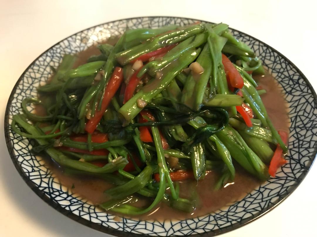 【曼食慢语】虾酱空心菜